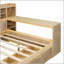 Full Size Daybed with Storage Shelves, Storage Drawers and Study Desk-118457630