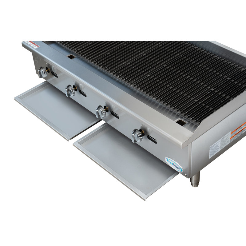 Barbecue autoportant au gaz naturel 120000 BTU à 4 brûleurs Koolmore