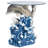Dolphin Cove Sculptural Glass Side Table