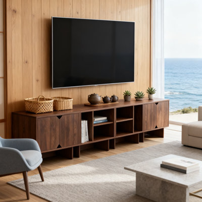 Modular TV Stand And Storage Cabinet Set With Adjustable Shelves, Customizable Entertainment Centre, Bookcase, And Side Tables For Living Room, Bedroom, And Dining Room