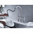 Bridge Kitchen Faucet With Pull-Down Sprayhead In Spot-117238029