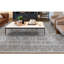 Tapis gris de haute qualité noué à la main