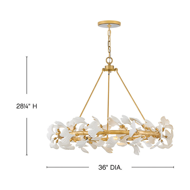 Audra 6 - Light Chandelier