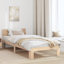 Bed Frame With Headboard Solid Pine Wood-1053562429-1068292984