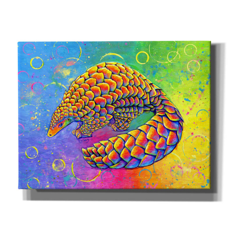 Sur toile, H 26 po x l 34 po x P 1,5 po