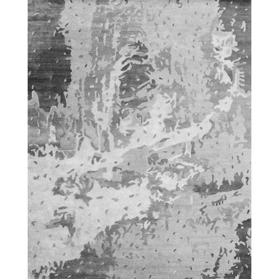 TRENB1148WHGY Abstract Area Rug