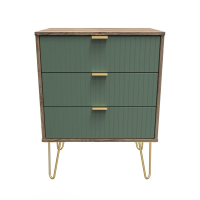 Beranda 3 Drawer Chest (Ready Assembled)