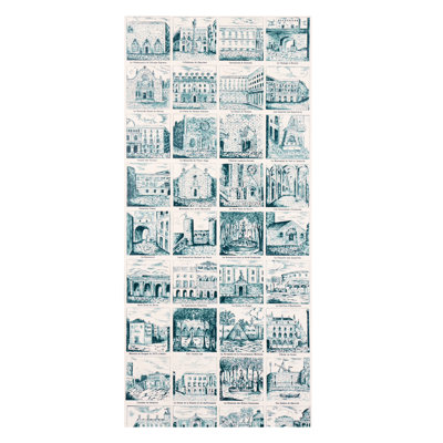 Papier peint Schumacher x Johnson Hartig Architecturra