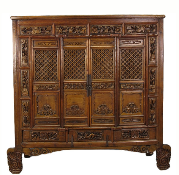 2 - Door Solid Wood Armoire