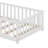 Floor Bed With Fence-716391727
