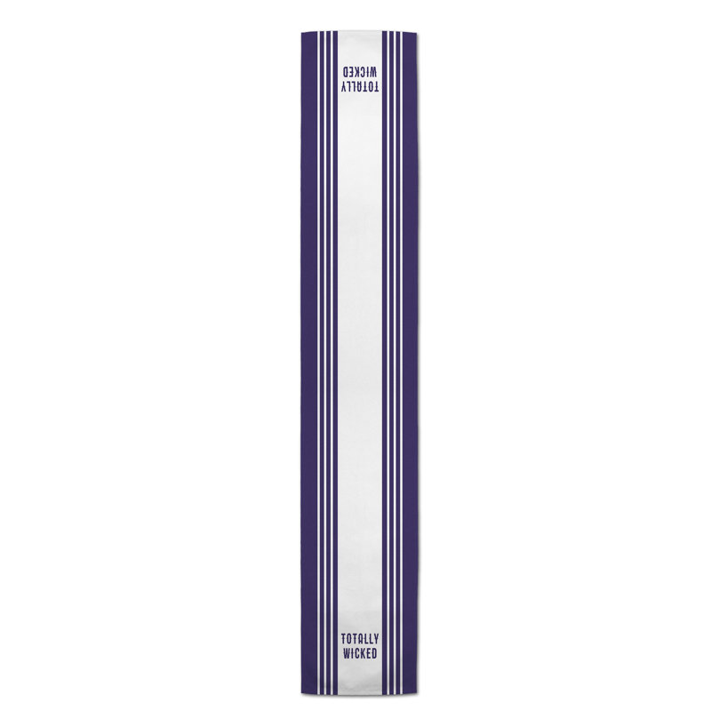 Chemin de table entièrement malicieux Sparkman, 72 po x 16 po