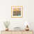 Toile avec cadre en bois beige n'est pas disponible
