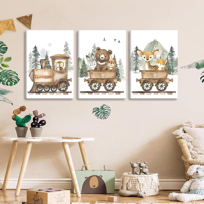 3 Piece Wrapped Canvas Print