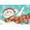 «Let It Snow I» par Mary Urban - peinture sur toile tendue