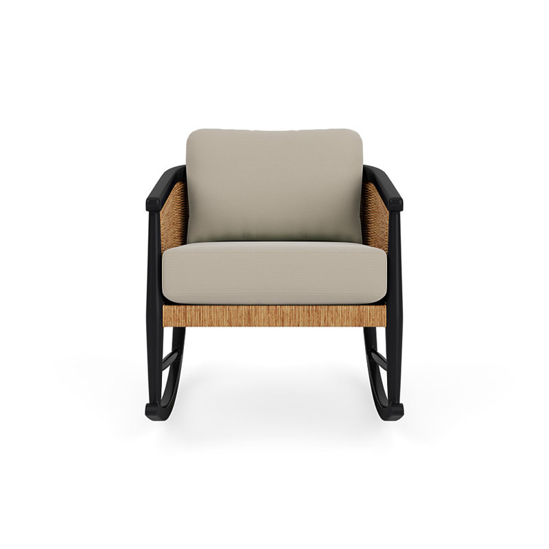 Galloway Outdoor Rocker Chair, Callen Driftwood