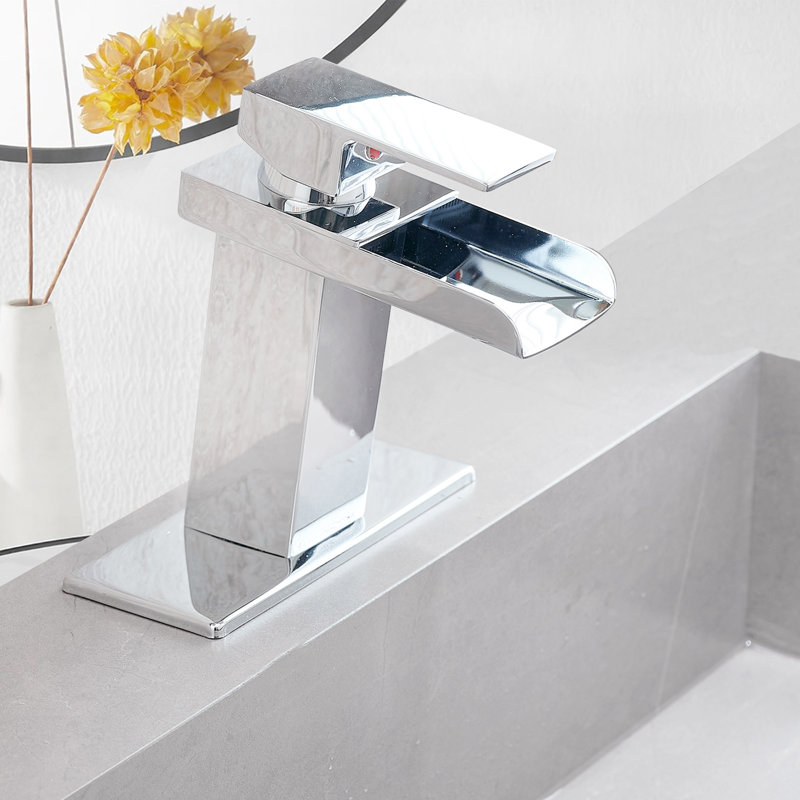 Single-Hole Bathroom Faucet, Chrome