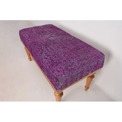 Bench, Mudroom Bench, Vanity Bench,Ottoman Bench, Upholstered Bench, Turkish Rug Bench, Kilim Bench, Home Decor Bench, Handmade Bench