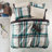 Plaid Comforter Set With Bed Sheets-114494865