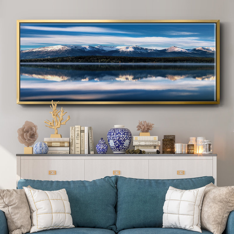 Pyramid Lake- Framed Canvas