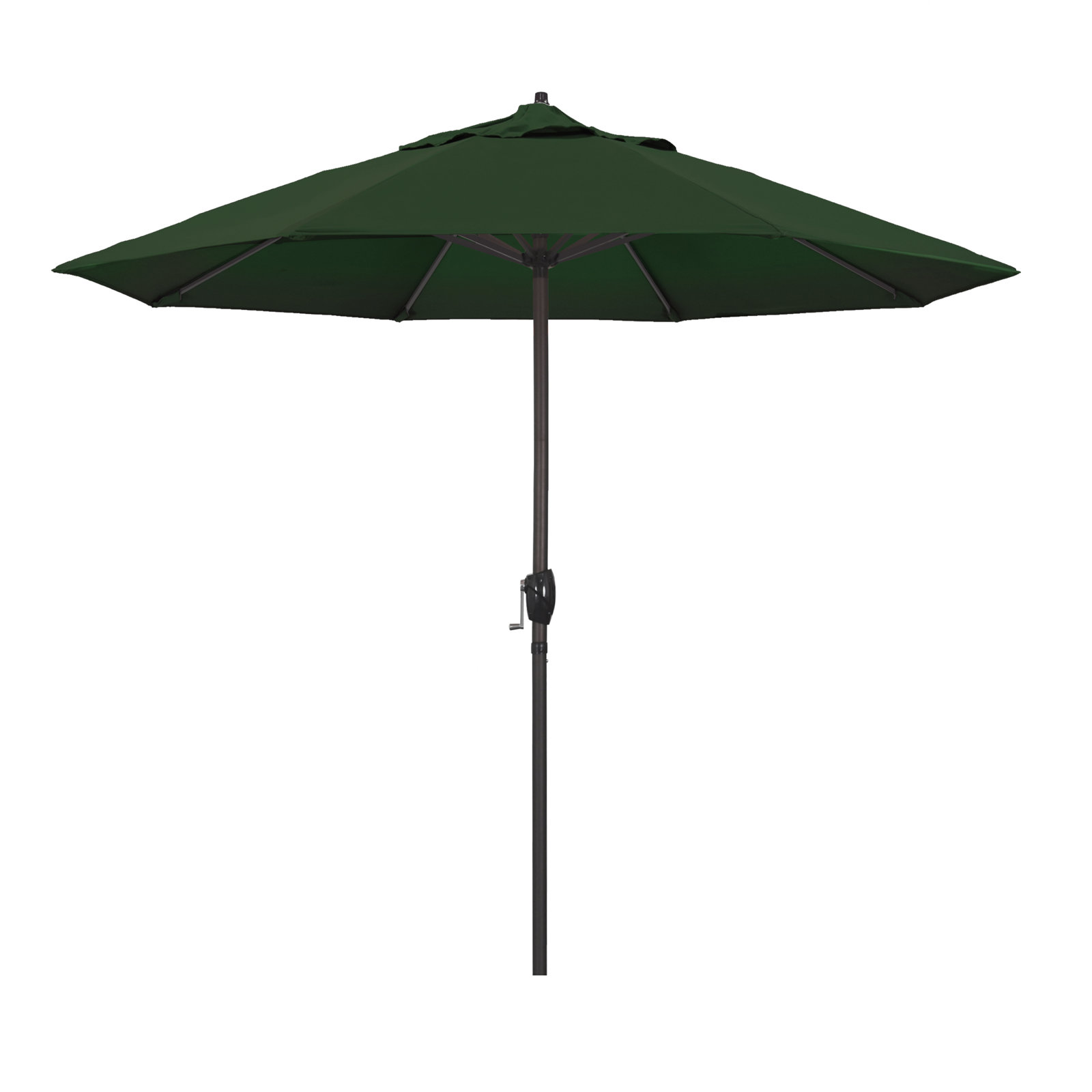 108'' Outdoor Umbrella, Pacifica Hunter Green Performance Canvas