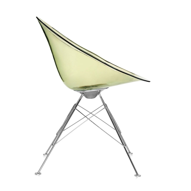 Ero|S| Swivel Chair, Legs, Opaque Glossy White