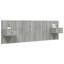 17 Stories Bed Headboard With Cabinets White Engineered Wood-139575780-139575773