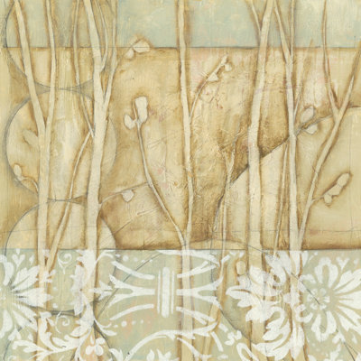 Willow And Lace IV - Wrapped Canvas Painting