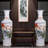55.12"Jingdezhen hand-painted landscape floor-standing large vase decoration piece-4060577