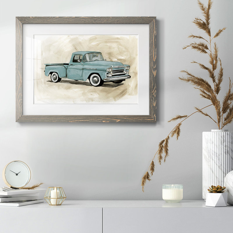 " Pickup III ", Gray, 28" H x 42" W