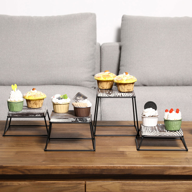 4 Piece Cake Stand Set