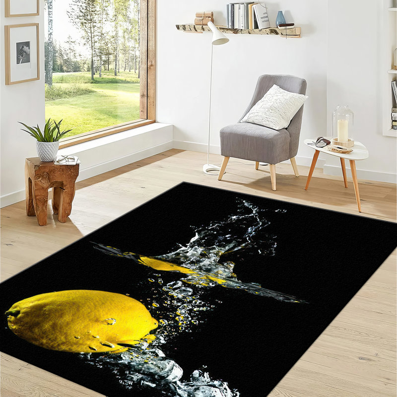 Floral and Medallion Design Soft Pile Printed Rug for Indoor Home Decoration in Vibrant Hues, Rectangle 2'8" x 3'11"