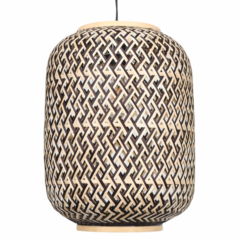 Abigailmarie 40cm H Pendant Shade ( Uno ) in Mixed Rattan