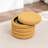 Ashyiah 23.5'' Wide Storage Ottoman With Small Stool-1164108304