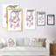 Attrape-rêves rose et mauve - reproduction sur toile-1677201067-1677201070