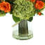 Arrangement floral mélangé dans un vase