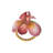 Meadow Walk Floral Napkin Ring Assorted Set/4 - Multi