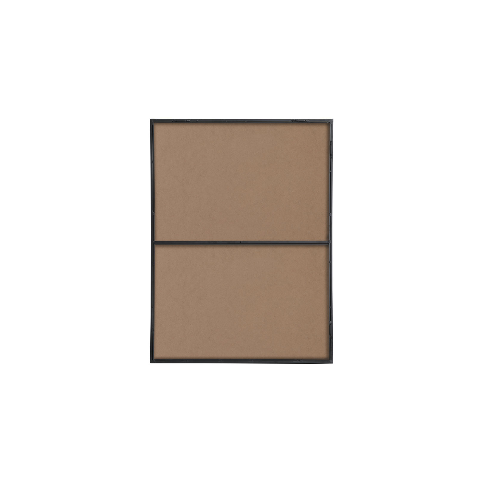 Sabine Metal Rectangle Wall Mirror, 40" x 30", Black