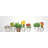 Small Cactus & Succulents Canvas | White Exotic Bedroom Decor