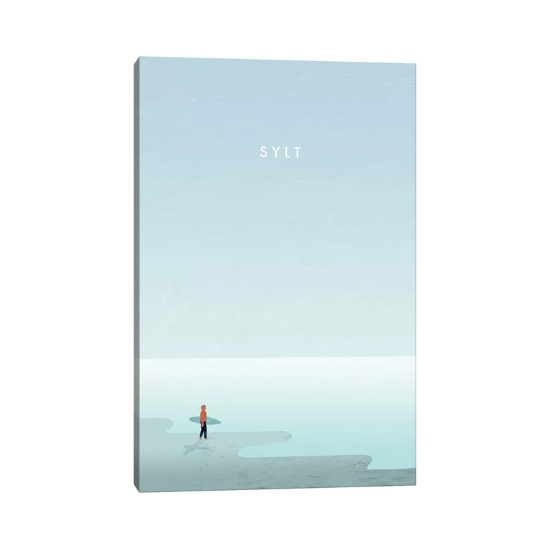 Sylt by Katinka Reinke - Wrapped Canvas Print, 20.32 cm H x 30.48 cm W