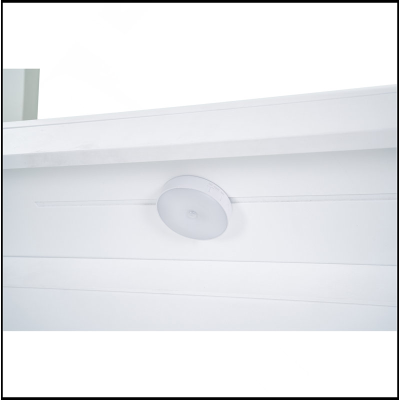 Lit plateforme double avec lumières DEL et rangement
