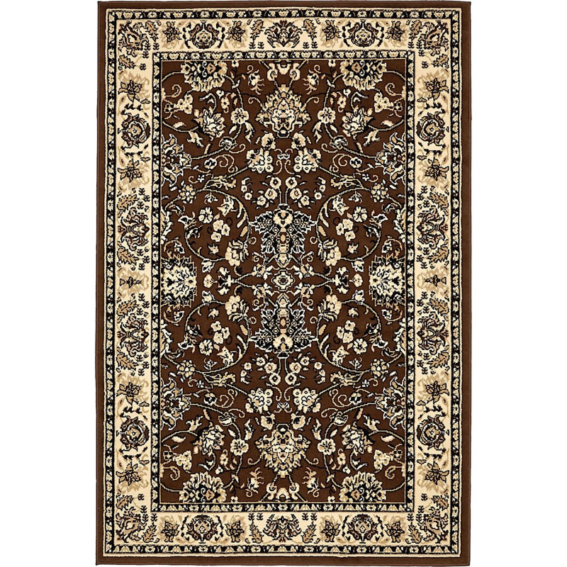 Zayandeh Oriental Indoor Rug, Rectangle 5' x 8'