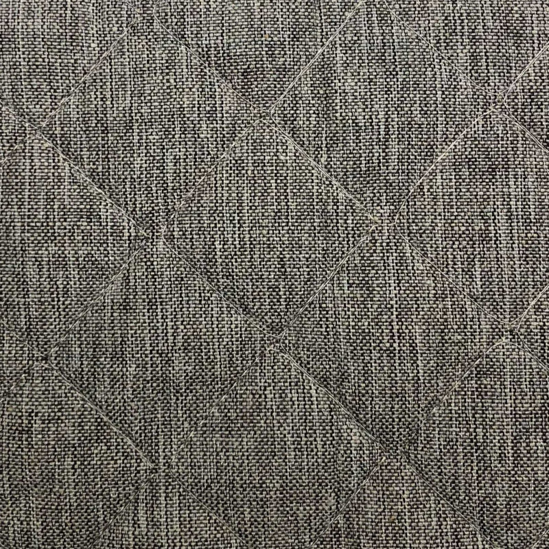 King Light Taupe Diamond Quilted Coverlet Set
