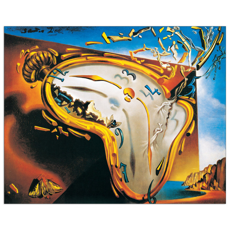 Die Weiche, 1937 by Dalì - Single Picture Frame Print on MDF
