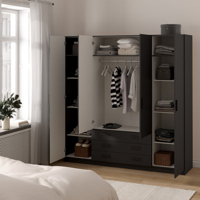 Manufactured Wood Wardrobe