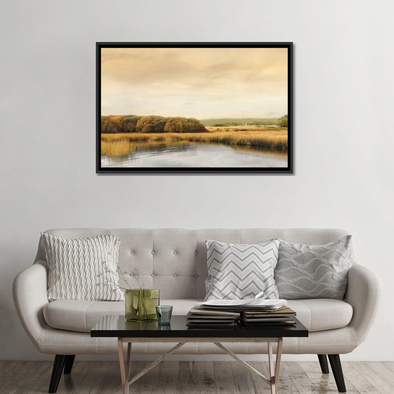 «Ripples on the Water», reproduction de photo sur toile, H 12 po x l 18 po x P 1,5 po, Toile tendue, Pas de tapis