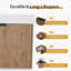 Ensemble de meuble-lavabo simple mural 19 po Aftandil