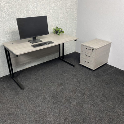 Alyani Computer Desk Office Set with Chair