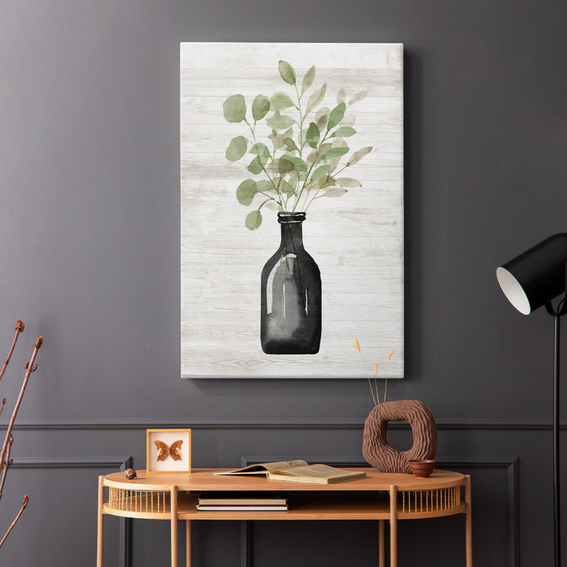 Summers Foliage I -Gallery Wraraped Cavas, H 18 po x l 12 po