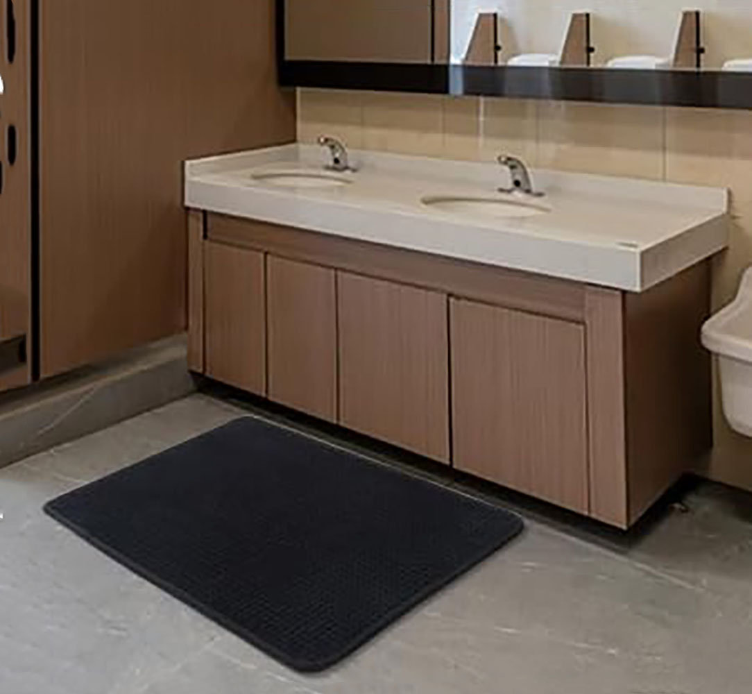 Latitude Run® Bath Mat-Rubber Backing Bathroom Rugs Non Slip-Super ...