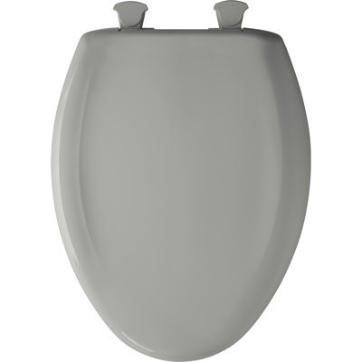 Siège de toilette allongé en plastique Lift-Off